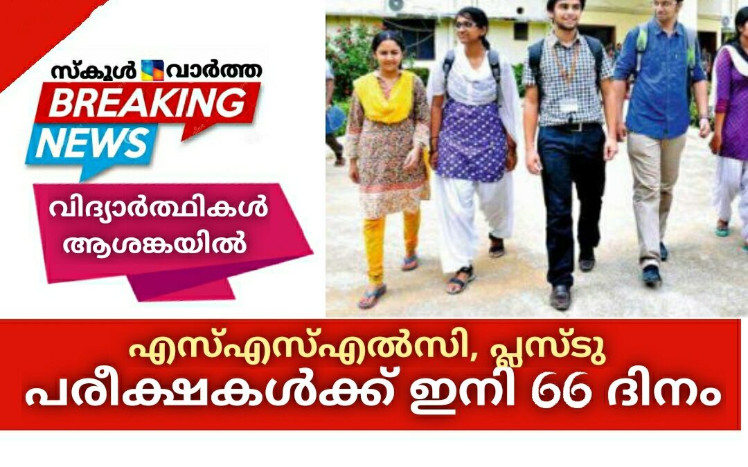 എസ്.എസ്.എൽ.സി, ഹയർസെക്കൻഡറി പരീക്ഷകൾക്ക് ഇനി 66 ദിവസം; തിയറി, പ്രാക്ടിക്കൽ ക്ലാസുകൾ കൂടുതൽ കാര്യക്ഷമമാക്കേണ്ട സാഹചര്യം